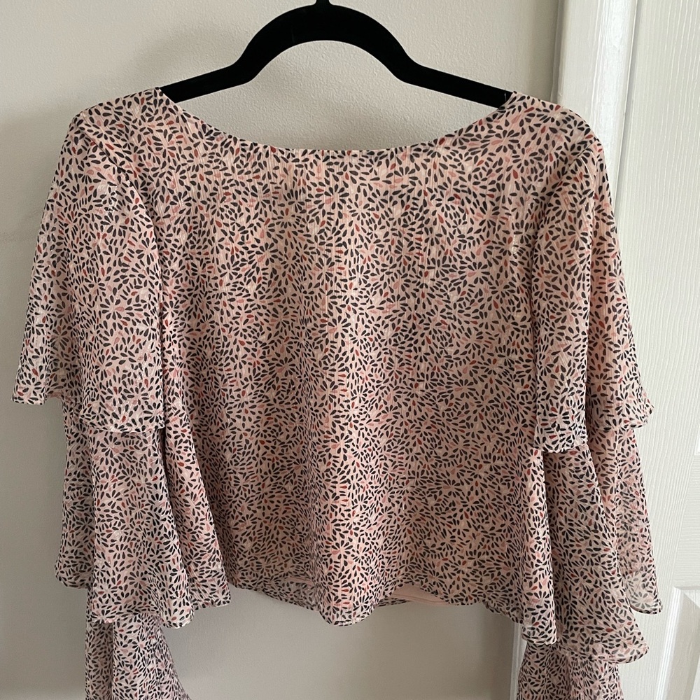 BCBG PINK BLOUSE